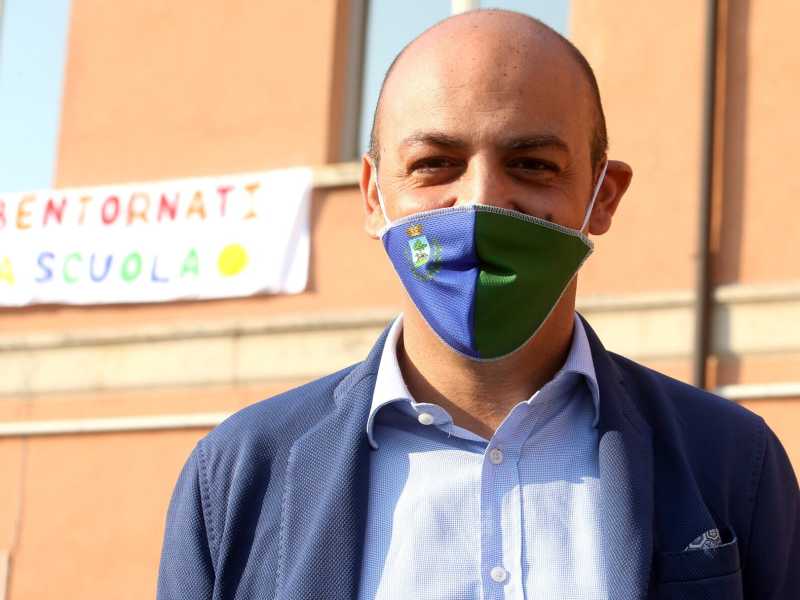 Il sindaco di Codogno Francesco Passerini (foto Ansa)