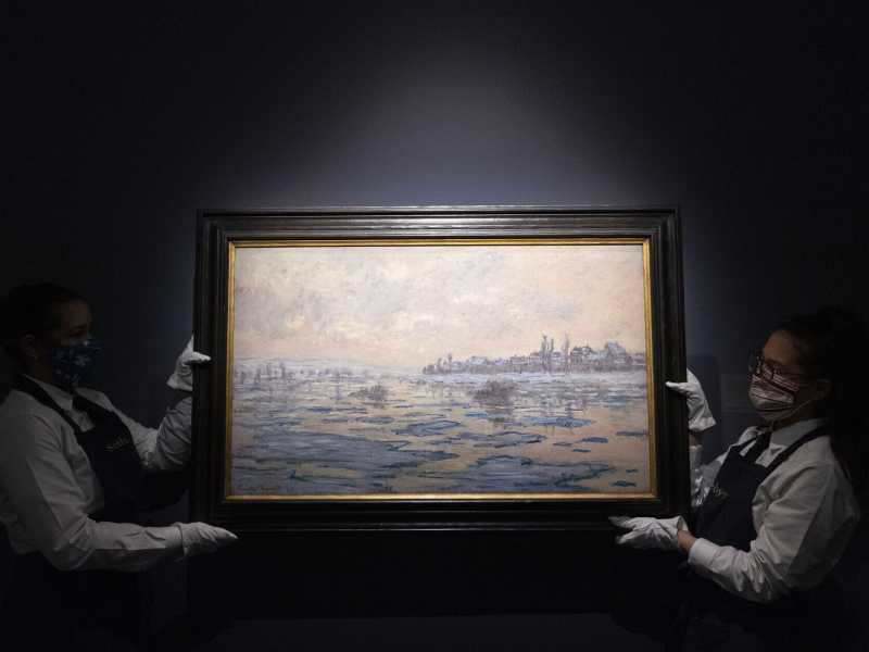Claude Monet, "Disgelo sulla Senna" (LaPresse)&nbsp;
