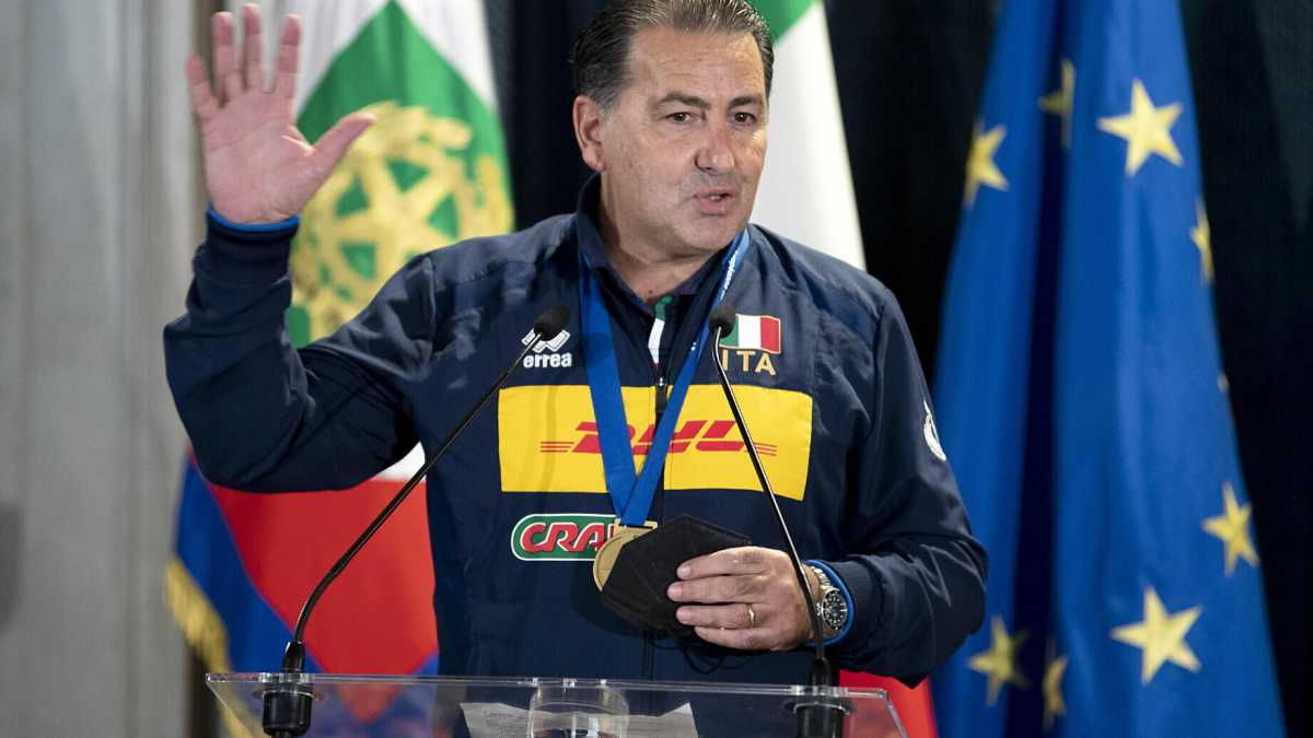 Immagine di L'Italia del volley "non deve avere paura". Parla il ct De Giorgi
