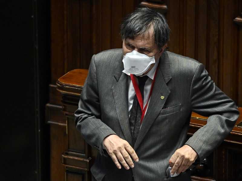 Il premio Nobel per la fisica Giorgio Parisi (foto Ansa)