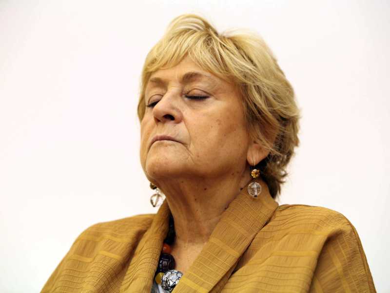 &ldquo;Ilda Boccassini ha messo tutto, potrei dire che su queste pagine si &egrave; spogliata d&rsquo;ogni cosa, nuda&rdquo;, dice Saviano del suo libro (LaPresse)&nbsp;<br />