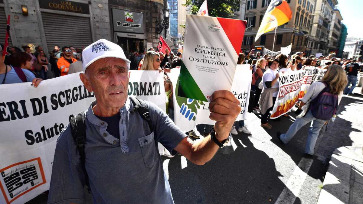 Immagine di La giusta pacificazione sul green pass