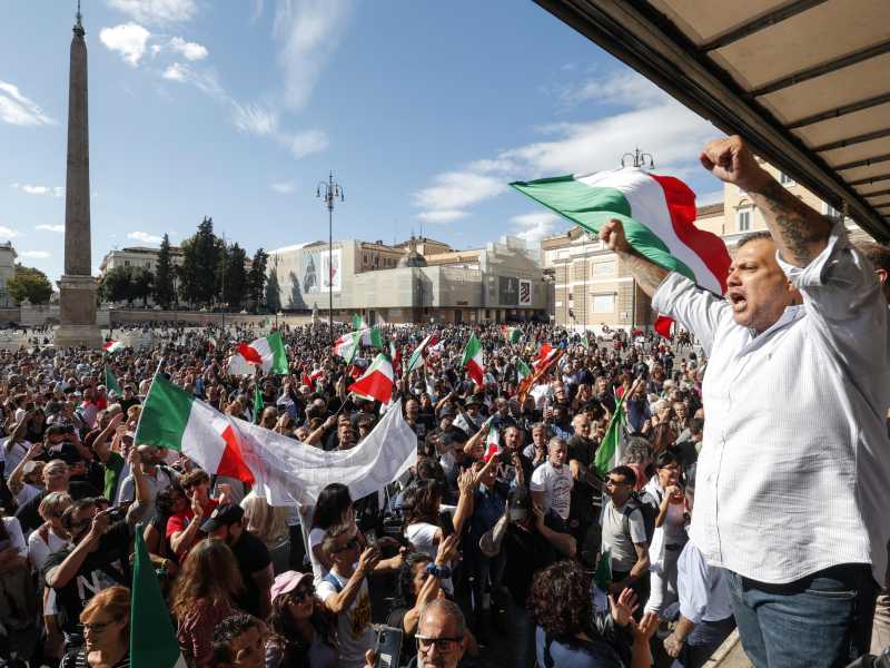 Castellino e i conti che non tornano sugli scontri dei No vax
