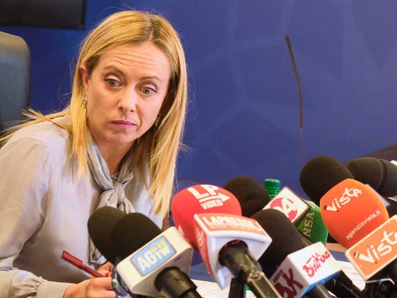 Giorgia Meloni (LaPresse)&nbsp;