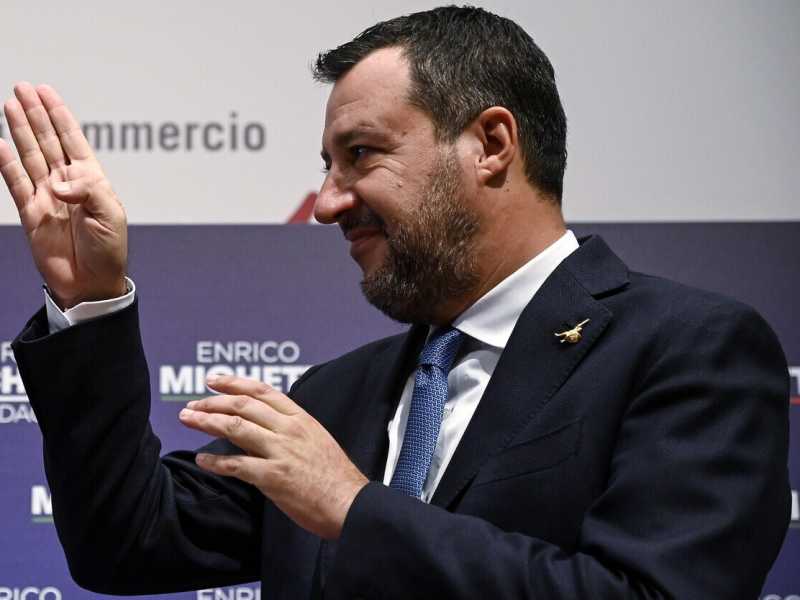Matteo Salvini (foto Ansa)&nbsp;