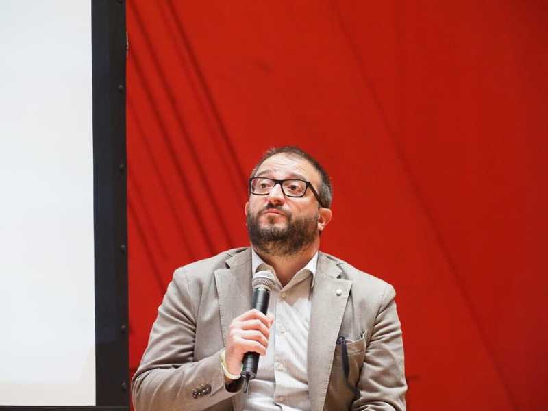 Il sindaco dell'Aquila Pierluigi Biondi (foto Ansa)