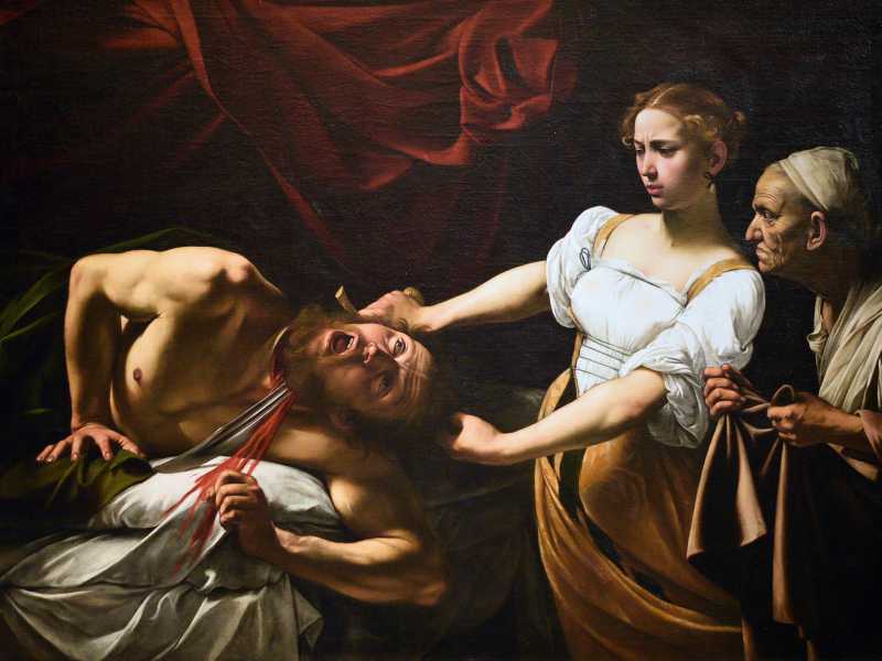 Caravaggio, "Giuditta e Oloferne", 1597 (Wikimedia Commons)&nbsp;