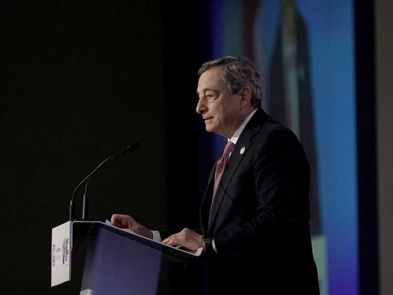 Il monito di Draghi: la crisi climatica porta con sé tensioni sociali, migrazioni e terrorismo