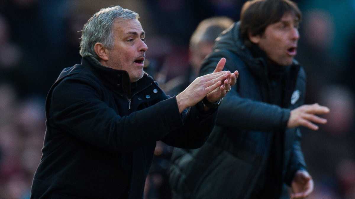 Immagine di Conte specializzato nel sedersi sulla panchina di Mou