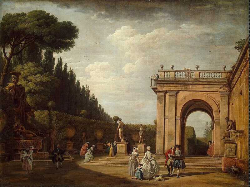 Un dipinto di Villa Ludovisi, di Vernet Claude Joseph (Wikimedia commons)&nbsp;<br />