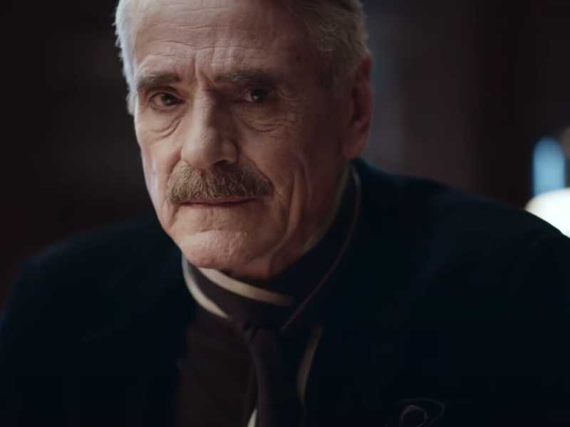 Un frame da "Nel nome dell'arte", il documentario di Jeremy Irons