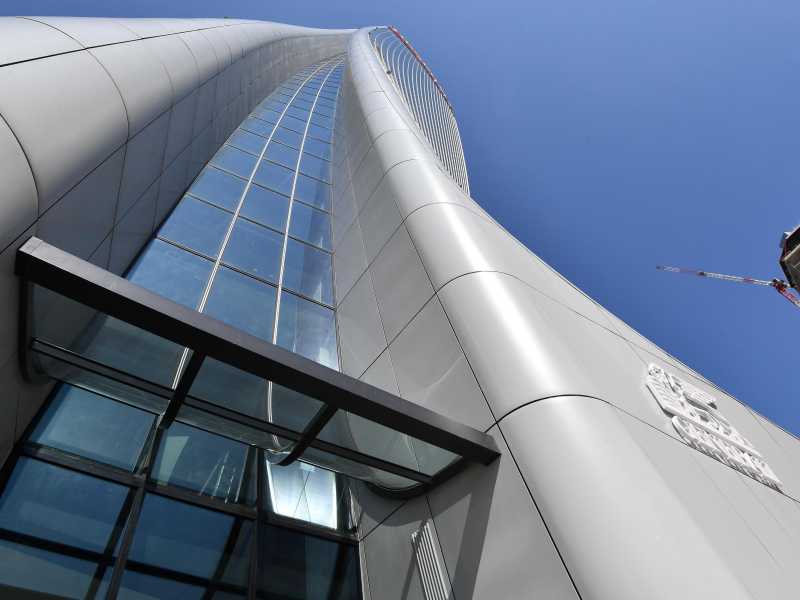 La sede di Generali a City Life, Milano (foto Ansa)