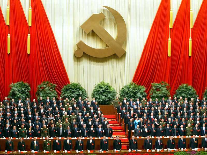 Il congresso del Partito comunista cinese (Ansa)<br />&nbsp;