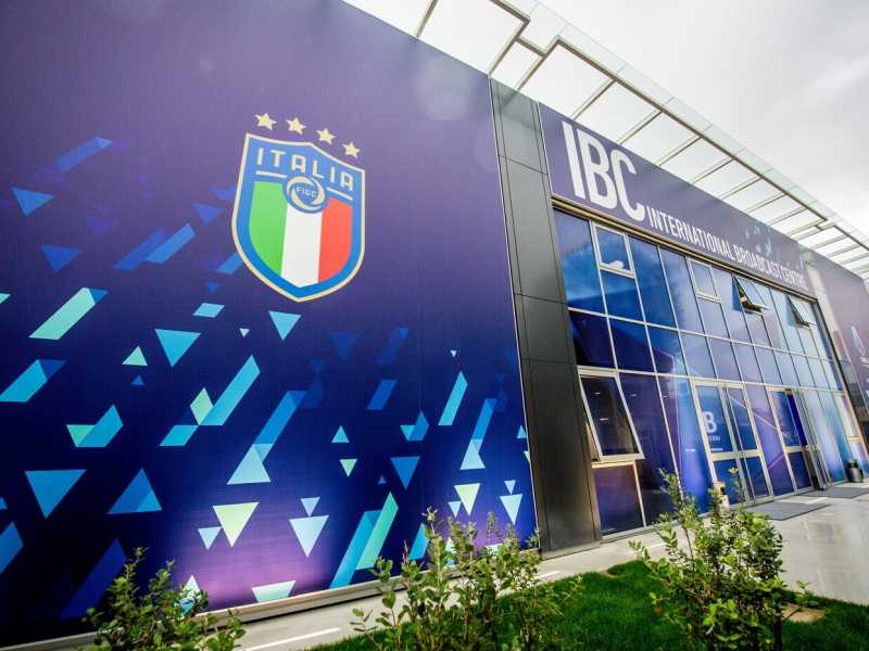 l&rsquo;International Broadcast Center della Lega calcio a Lissone, che fung anche da centro unico per il Var (LaPresse)<br />