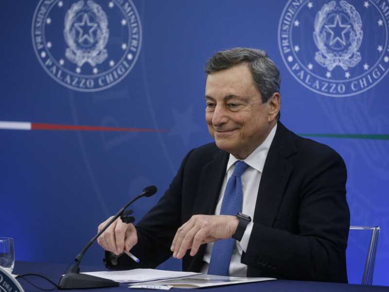 Mario Draghi (LaPresse)&nbsp;<br />