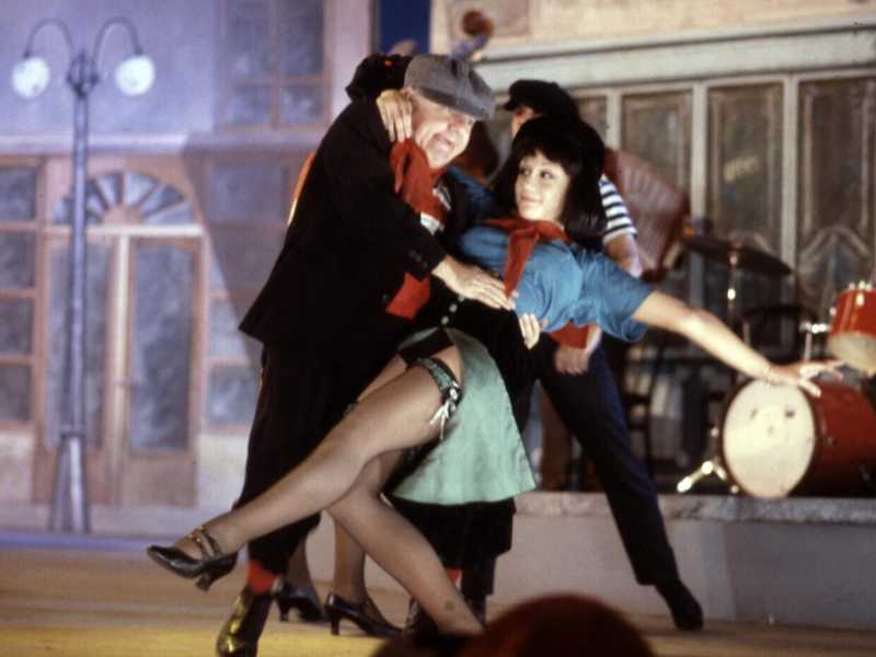 Nella foto, Paolo Villaggio interpreta il ragionier Fantozzi (LaPresse Torino/Botteghi Gioia)&nbsp;<br />