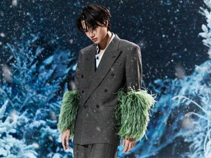 Il cantante, ballerino e artista sudcoreano Kai, membro della band Exo, nella nuova campagna di Gucci&nbsp;<br />
