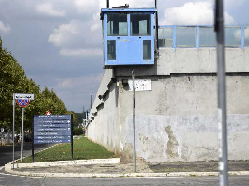 Il carcere di Rebibbia (foto Ansa)