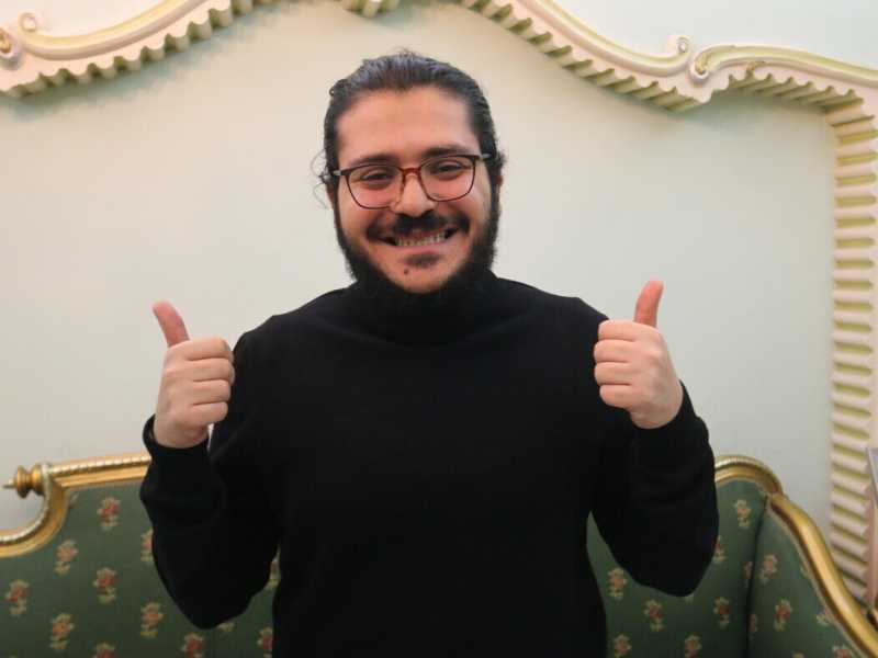 Patrick Zaki, dopo la scarcerazione (Ansa)