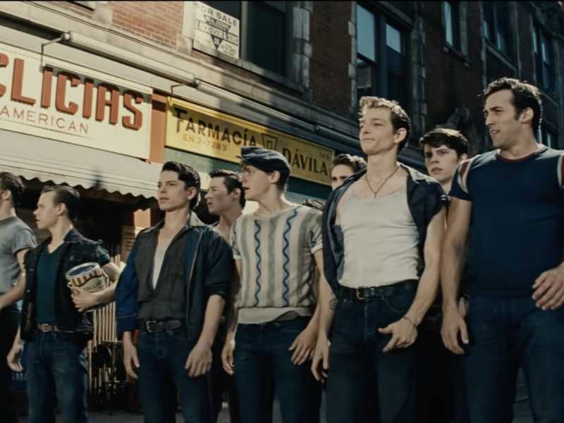 Frame da "West side story", nuovo film di Steven Spielberg