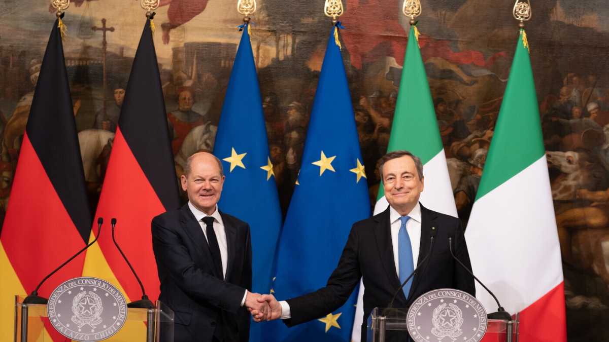 Immagine di Moine e intesa tra Draghi e Scholz per parlare “con una voce sola”