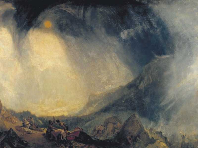 William Turner, "Bufera di neve" (Wikimedia Commons)&nbsp;