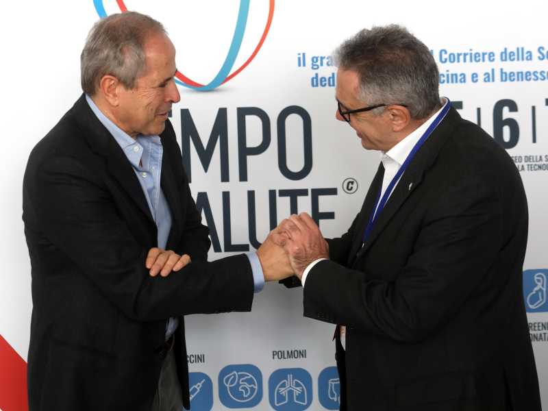 Andrea Crisanti e Fabrizio Pregliasco (Ansa)