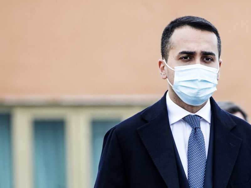 Il ministro degli Esteri Luigi Di Maio (foto Ansa)