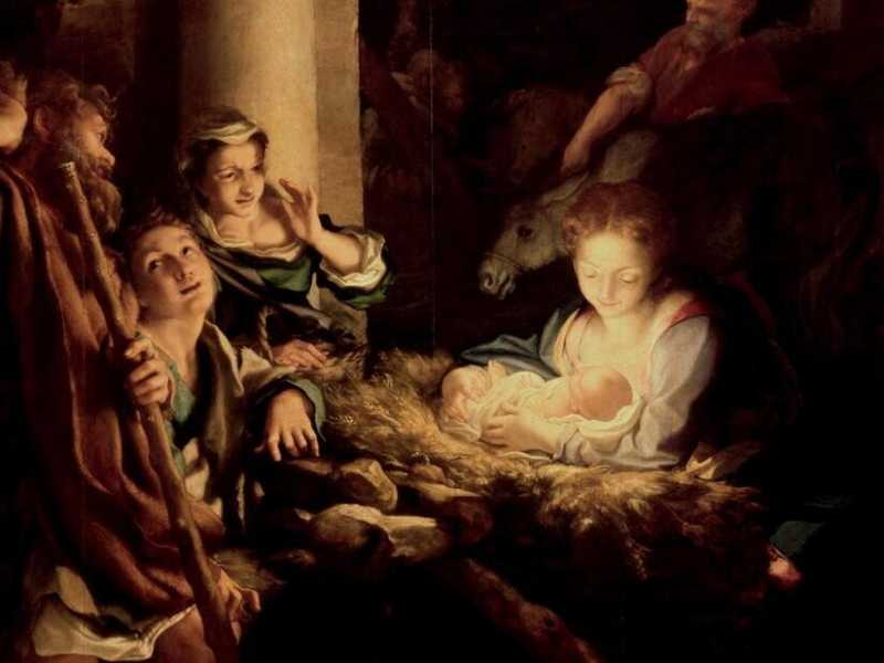 Correggio, L'adorazione dei pastori, circa 1525