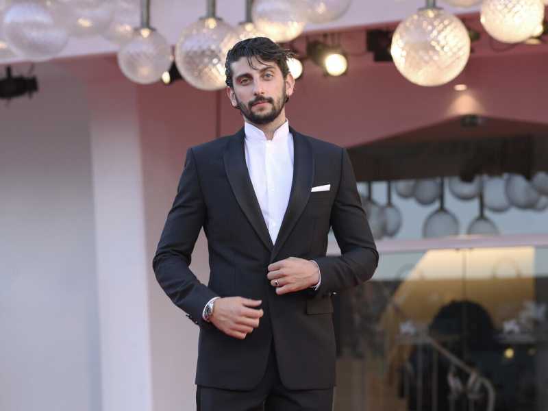 Pietro Castellitto al Festival del cinema di Venezia (Ansa) 