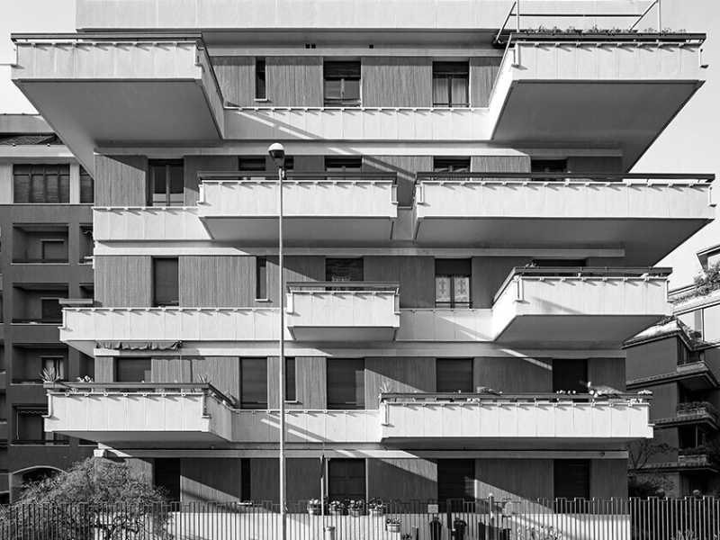 Camillo Magni, edificio residenziale Largo Esterle (foto via ordinearchitetti.mb.it) <br />