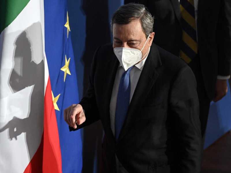 Mario Draghi (Ansa)