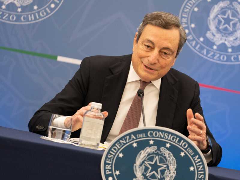 Mario Draghi (Ansa)<br /><br /> 