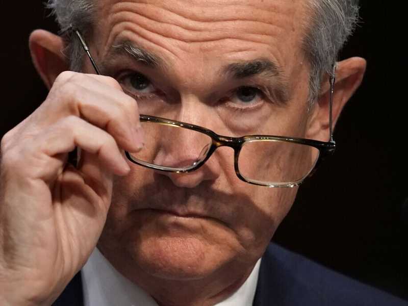 Jerome Powell (foto Alex Wong/Getty Images)&nbsp;<br />