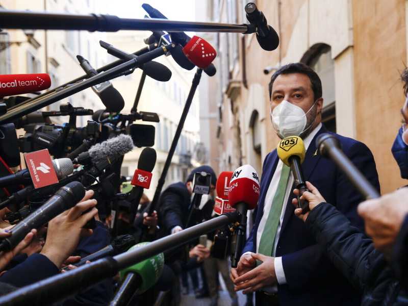 &nbsp;Matteo Salvini (foto LaPresse)