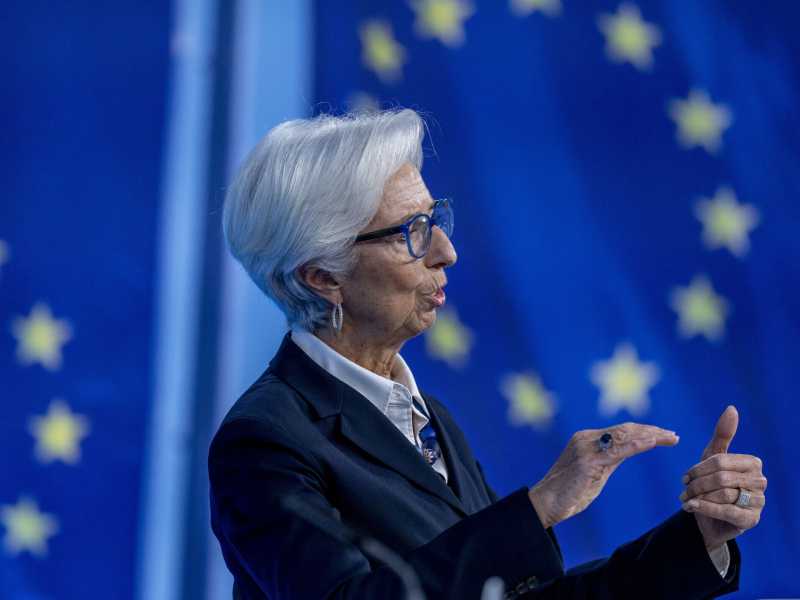 &nbsp; Christine Lagarde  &egrave; presidente della Banca centrale europea (LaPresse)<br />