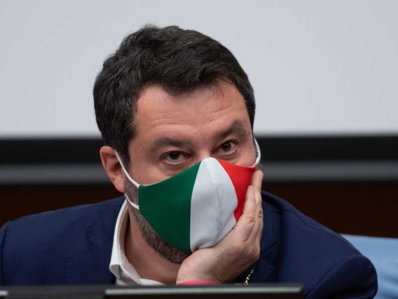 Matteo Salvini (foto LaPresse)