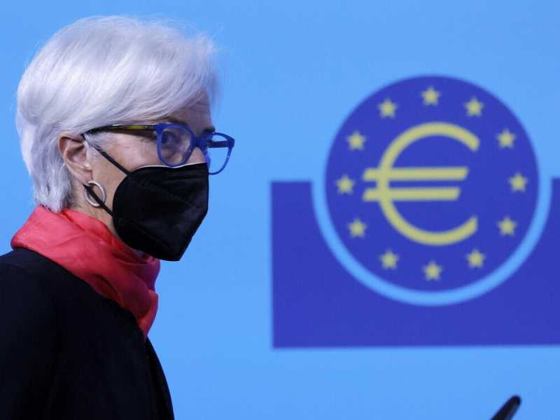 Christine Lagarde, presidente Bce (Ansa)