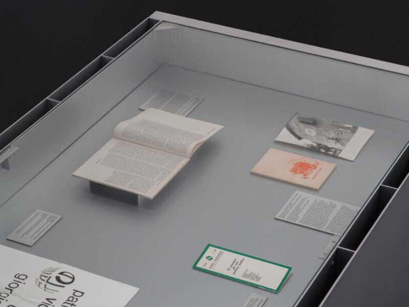  Patrizia Vicinelli, Chi ha paura di Patrizia Vicinelli. Exhibition view. MACRO, 2021. Ph. Piercarlo Quecchia, DSL Studio<br />
