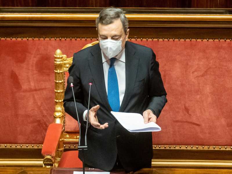 Draghi chiama i leader: "Unità su Ucraina". Sull'energia: "Non siamo all'economia di guerra"