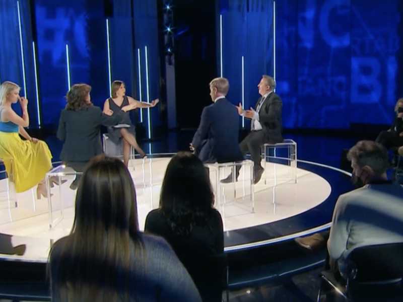 Una puntata di Cartabianca su Rai3&nbsp;