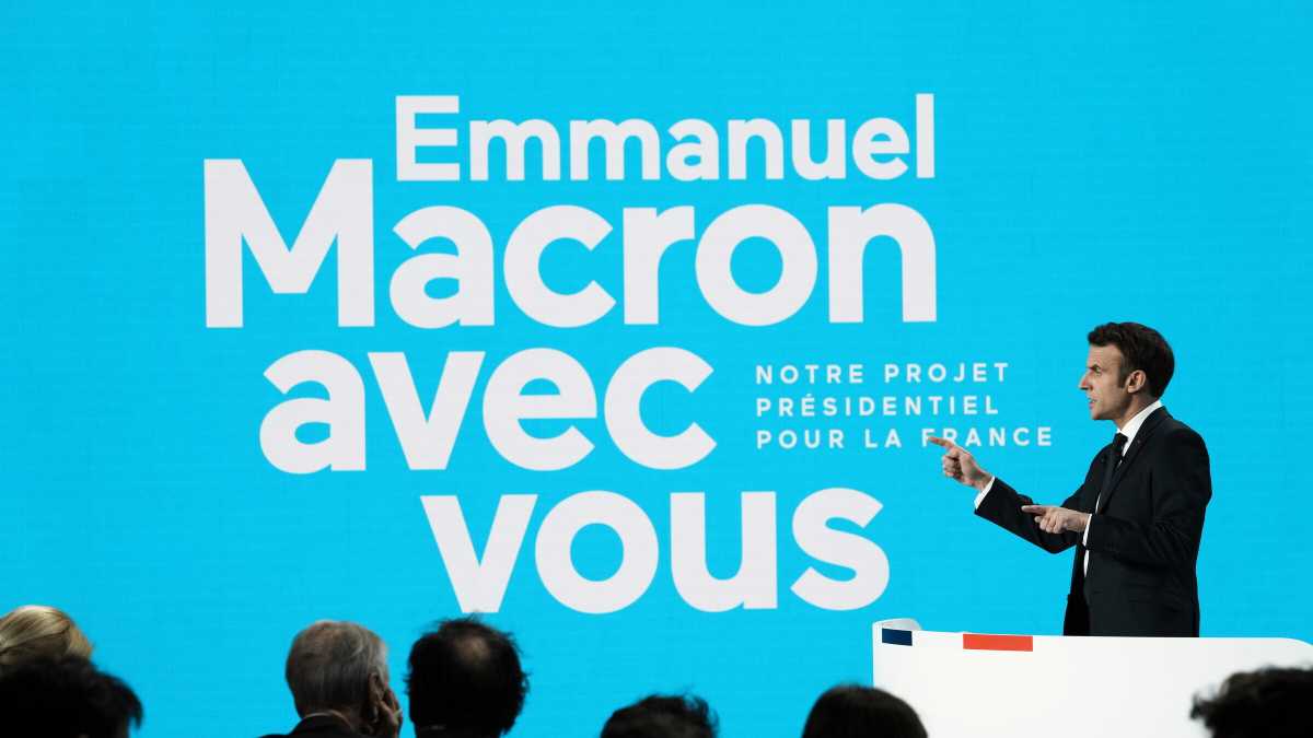 Immagine di Macron lancia il suo programma. Si parla molto di "nazione indipendente"