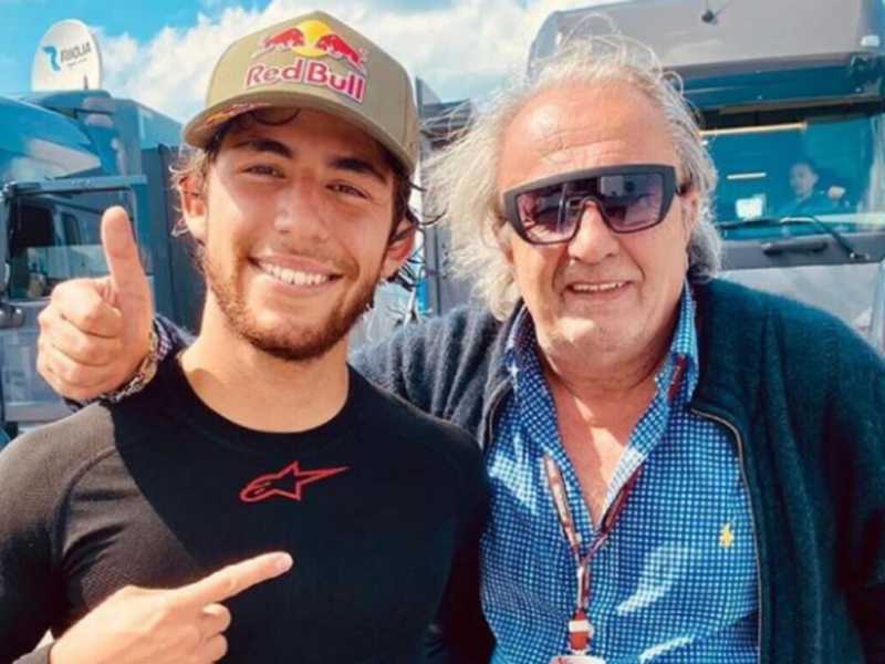 Carlo Pernat &egrave; un&rsquo;istituzione del Motomondiale dove &egrave; stato manager di Rossi, Capirossi, Biaggi, Locatelli, Iannone. Ora assiste Enea Bastianini che ha vinto la prima gara della stagione con il Team Gresini ora gestito dalla moglie (foto Instagram Pernat) &nbsp;<br />