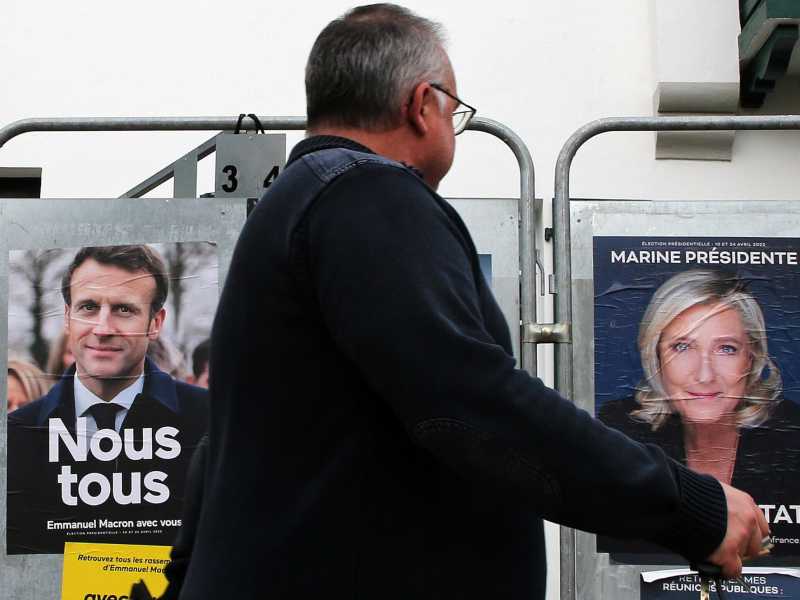 Exit polls di sollievo: Macron-Le Pen al ballottaggio, la sinistra radicale al 20 per cento