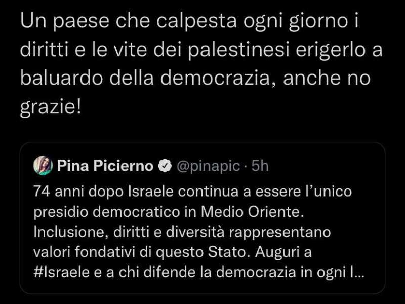 La Camusso come chef Rubio: contro la Picierno che fa gli auguri a Israele per l'indipendenza