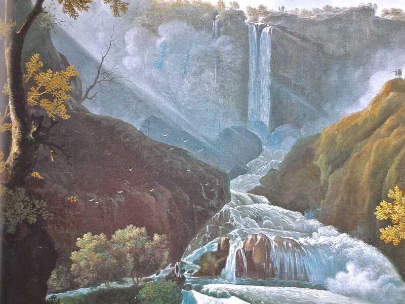 (Thomas Patch, Cascata di Terni, 1745)&nbsp;<br />