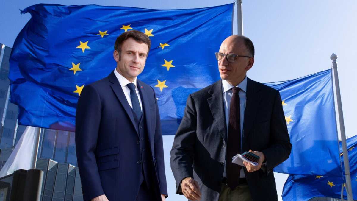 Immagine di Dietro al discorso di Macron al Pe c'è un'idea di Enrico Letta pubblicata sul Foglio