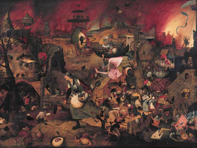 Margherita la pazza, &ldquo;Dulle Griet&rdquo;, di Pieter Bruegel il Vecchio, 1562 (Wikipedia)&nbsp;<br />