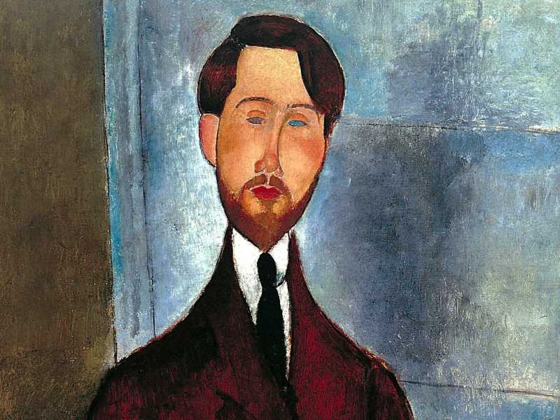 &ldquo;Leopold Zborowski&rdquo; di Amedeo Modigliani, 1919 (foto di Olycom)