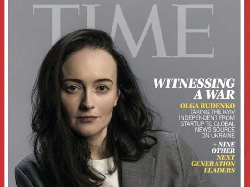 Olga Rudenko sulla copertina di Time 